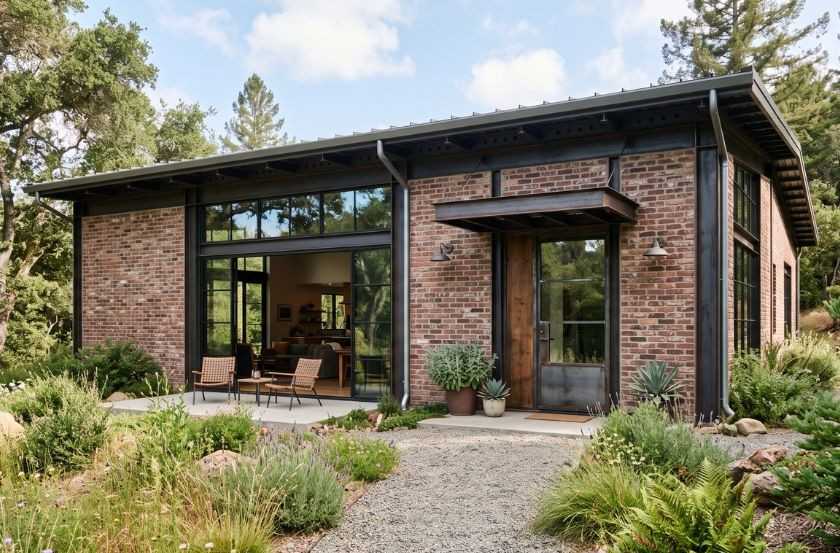 Rumah Industrial Minimalis 1 Lantai